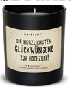 Duftkerze Die herzlichsten Glückwünsche von Happysoy