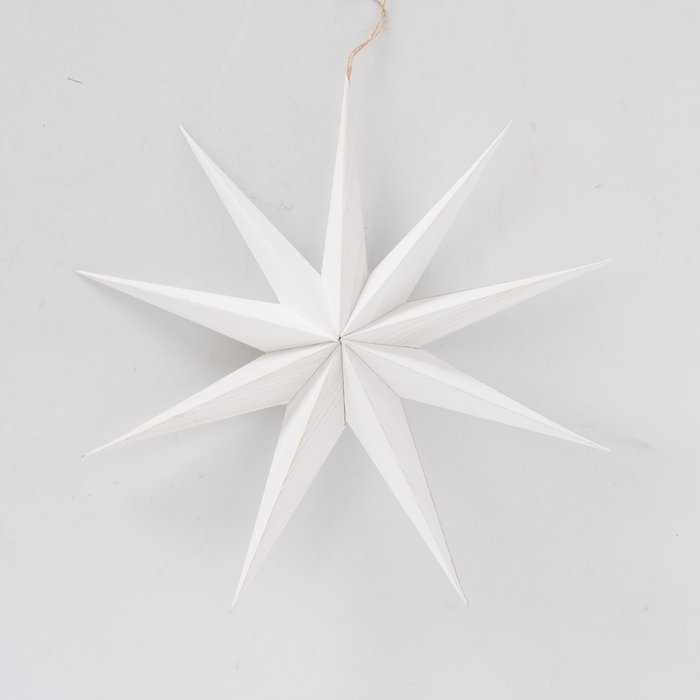 Papierstern weiß 40 cm 
