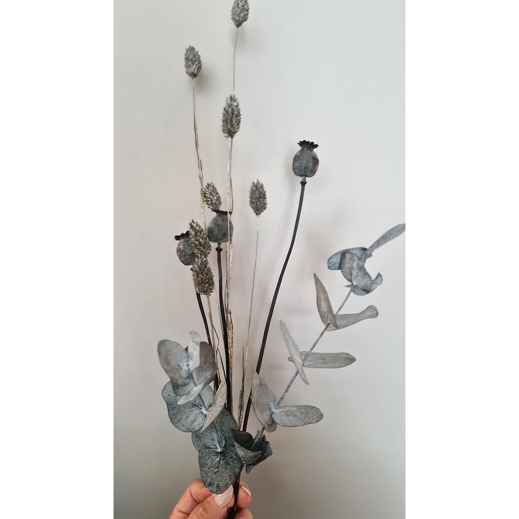 Trockenblumenstrauß Grey&amp;Eucalyptus small