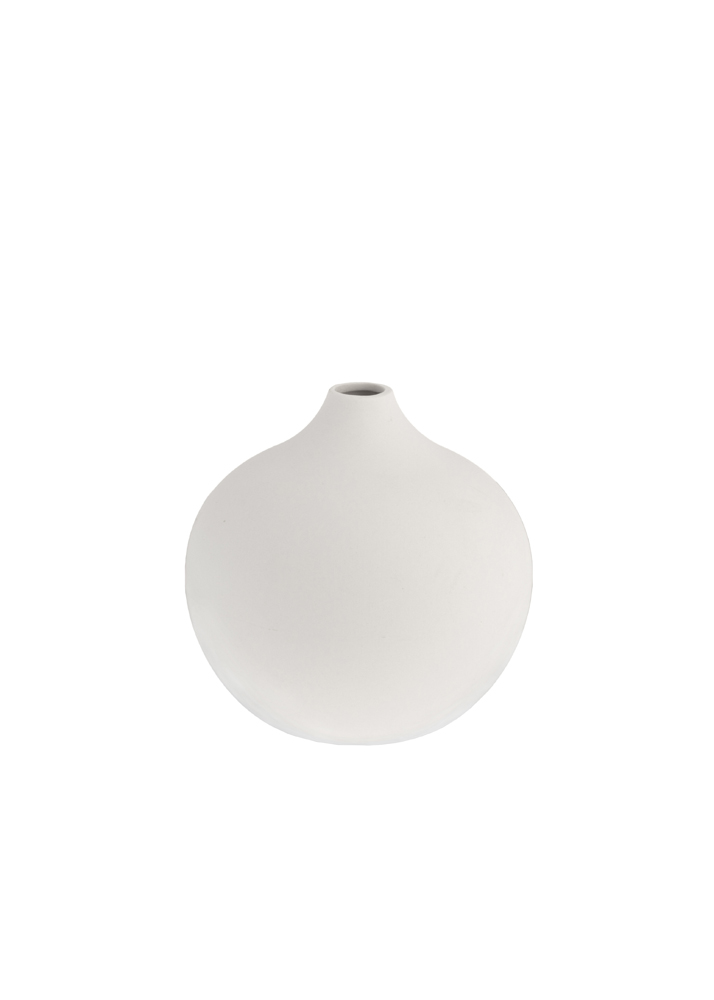 Vase Fröbacken medium white von Storefactory