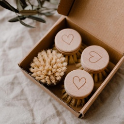 [2100000003303] Kleine Spülbürsten im 4er Set