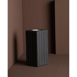 [2100000001125] Teelichthalter Nickebo large dark grey von Storefactory
