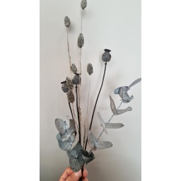 [2100000002788] Trockenblumenstrauß Grey&amp;Eucalyptus small