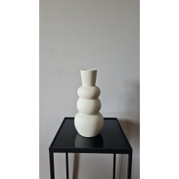 Vase beige large