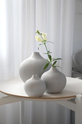 [2100000001347] Vase Fröbacken small light grey von Storefactory