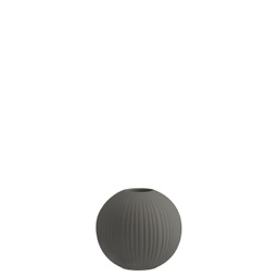 [2100000001408] Vase VENA Small dark grey  von Storefactory