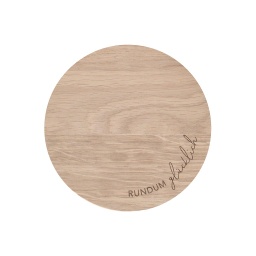 [2100000023295] Untersetzer aus Eiche rundum glücklich