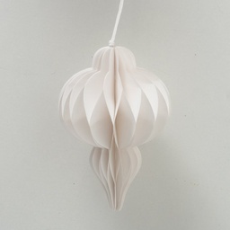 [2100000001736] Baumanhänger white Papier Oval